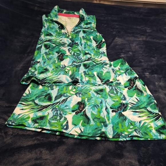 2 Piece Tommy Bahamas "Monstara"  Skirt & Top set - Picture 15 of 15